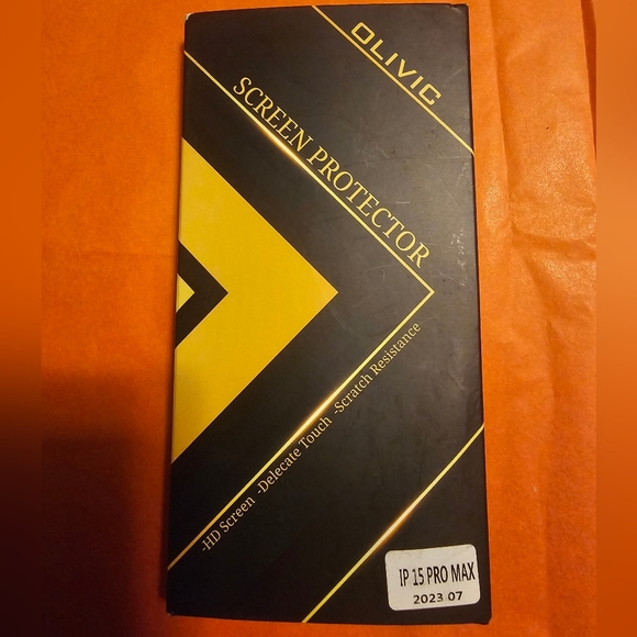 Other - Olvic Screen Protector for iPhone 15 Pro Max 2sets In Box. ⚡️